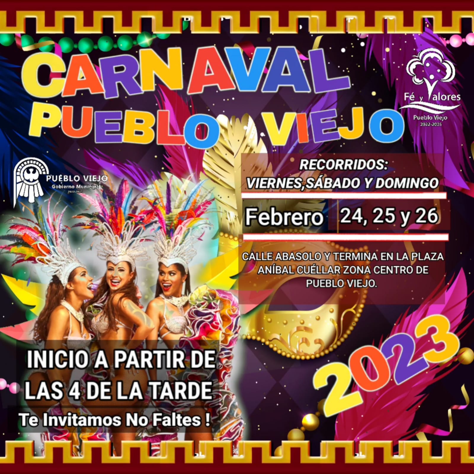 Carnaval Pueblo Viejo 2023